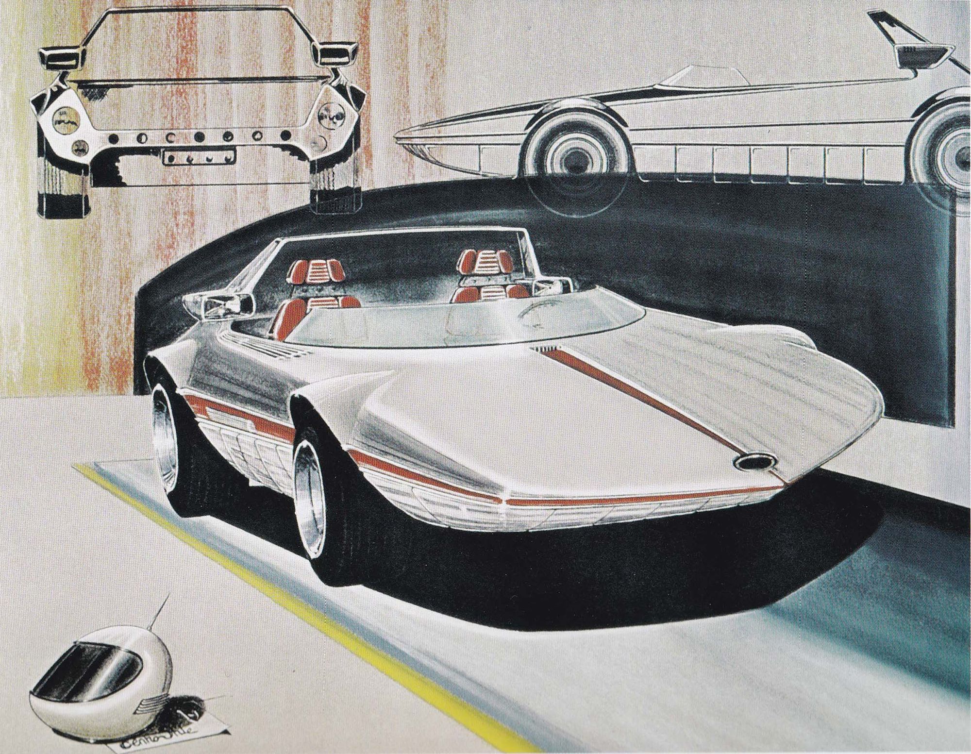 How speedboats inspired the Autobianchi A112 Runabout, one of Bertone's most delightful concept cars of the 1960s