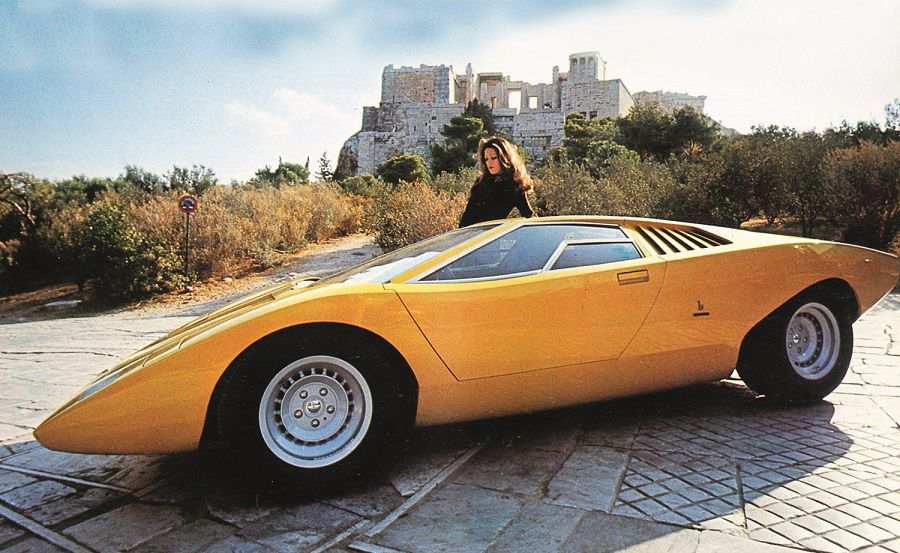 1971 Lamborghini Countach Marcello Gandini classic cars vintage cars 