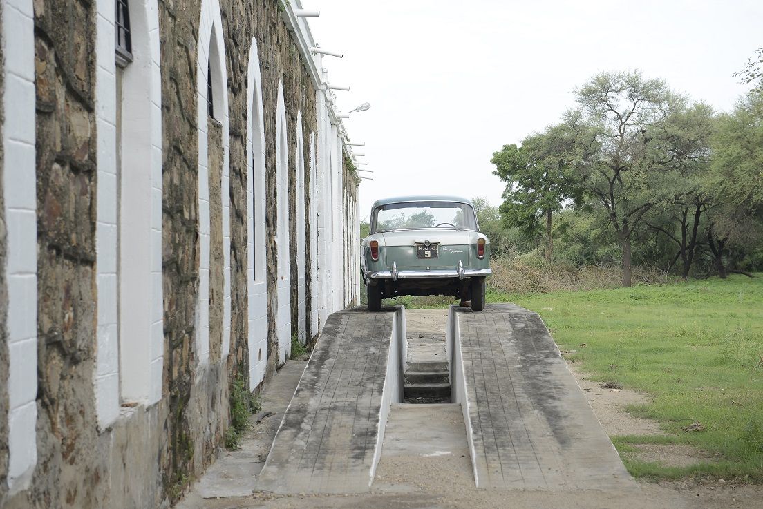 Dungarpur Mews Car Museum Udai Bilas Palace heritage hotel classic cars vintage car