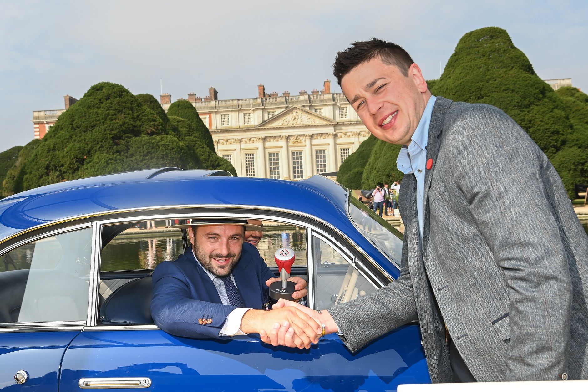 Concours of Elegance 2021 Hamptons Court Delahaye 135 Bridge of Weir Award winner 