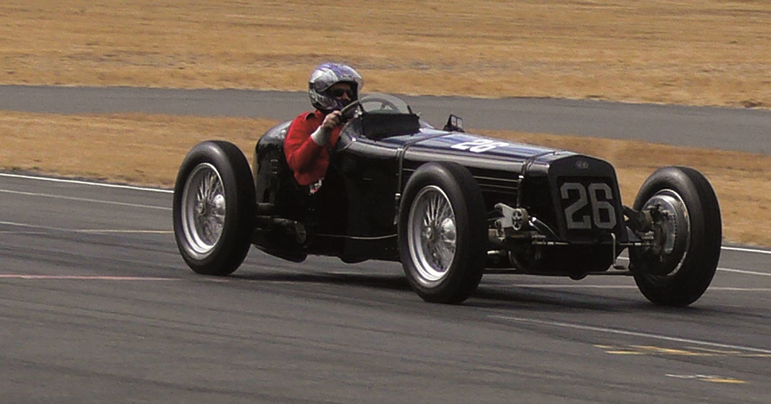 Delage race car Grand Prix Delage Number 3 Peter Giddings racing Peter Giddings car collection