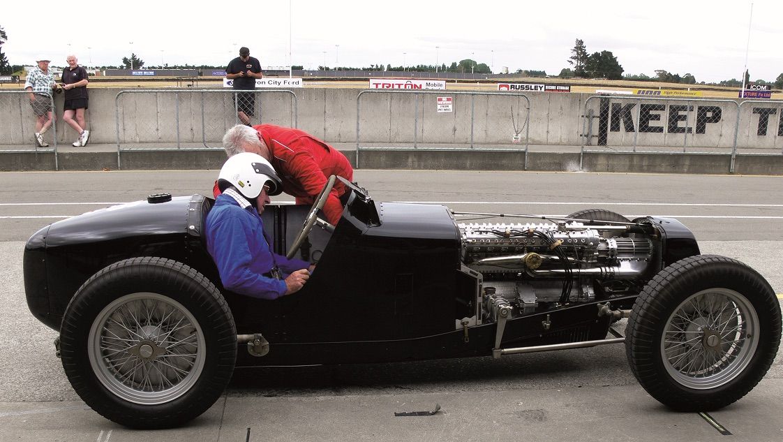 Delage race car Grand Prix Delage Number 3 Peter Giddings racing Peter Giddings car collection