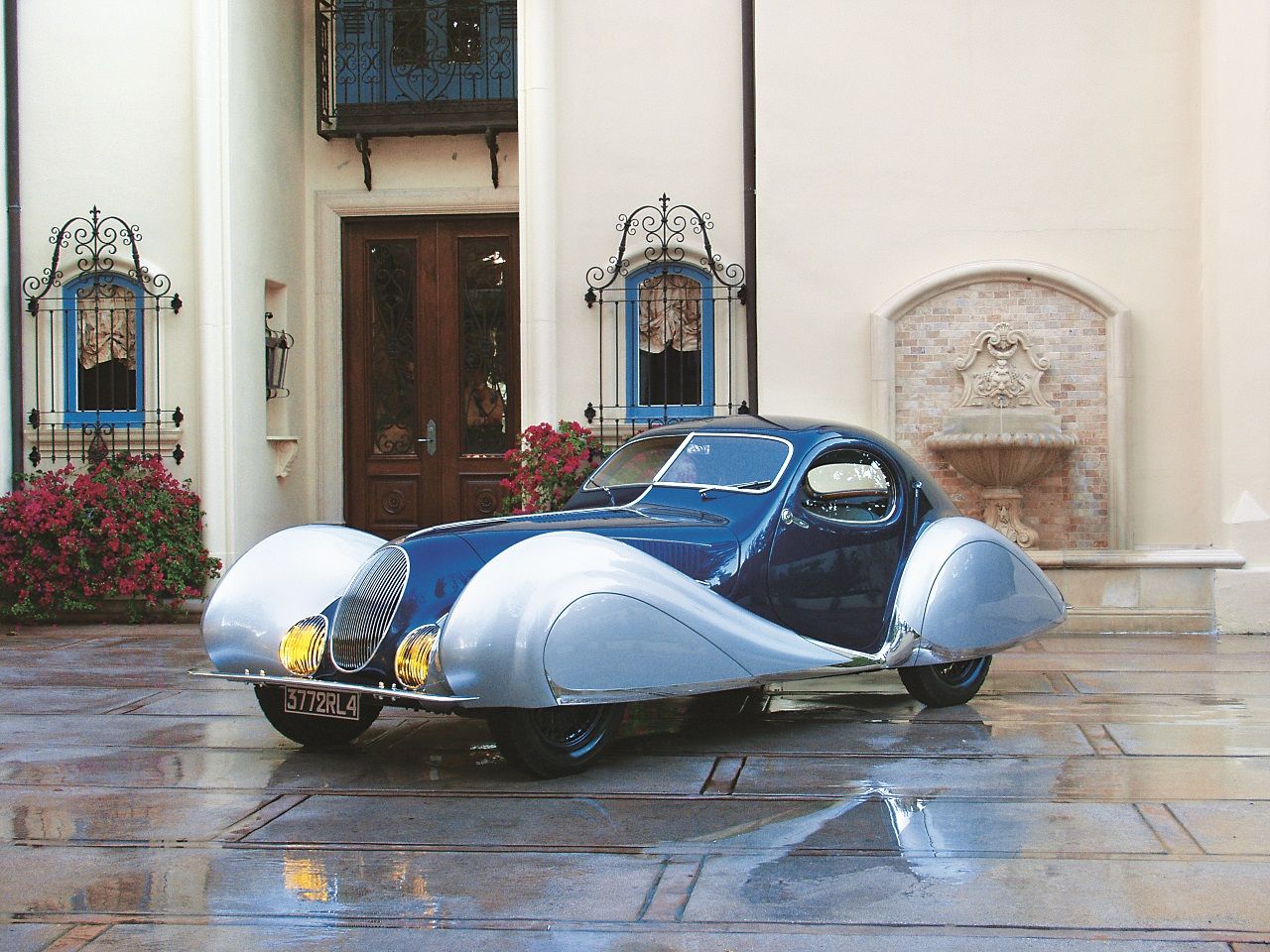 An Indian Prince, His Wife, And Her 1937 Talbot-Lago