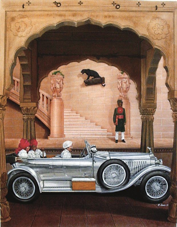 Silver Phantom_Rolls-Royce_Hyderabad_2