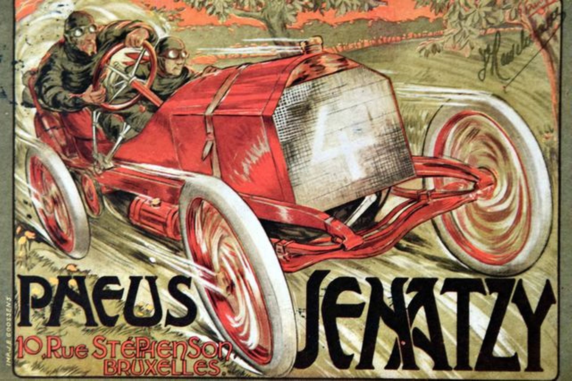 La Jamais Contente first electric car fastest car in the world 1899