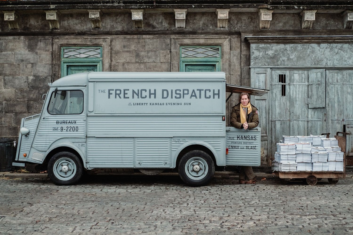 The French Dispatch Wes Anderson movies Citroen cars French cars 