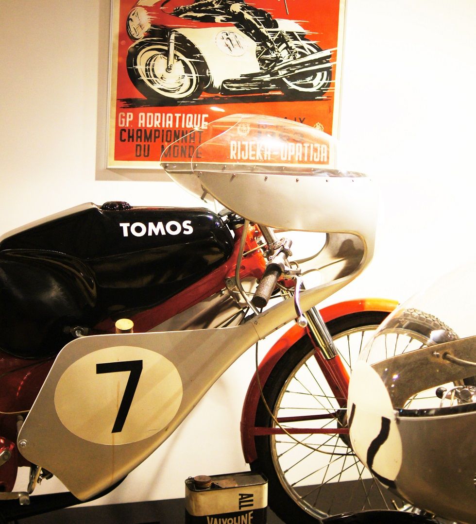 Tomos racing D5 1960 Grom Motorcycle Museum Muzej Motociklov Grom Petja Grom