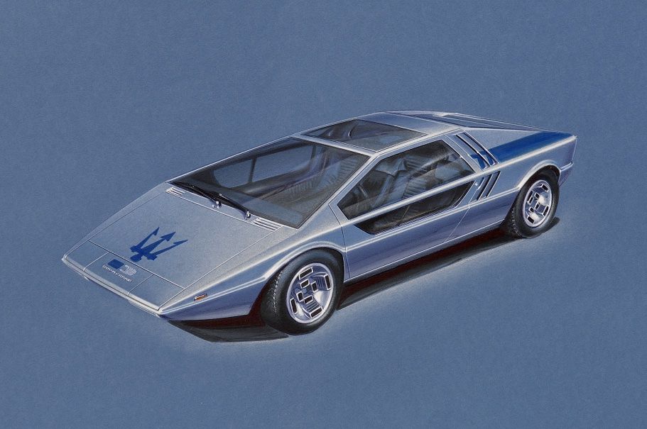 The Maserati Boomerang concept