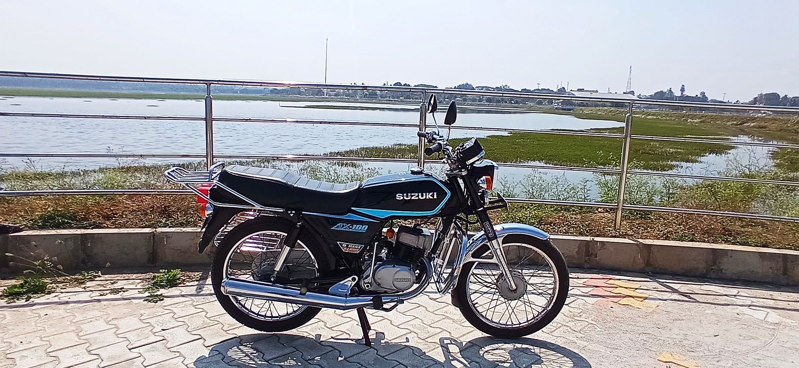 Suzuki AX 100—A Rare Japanese Find!