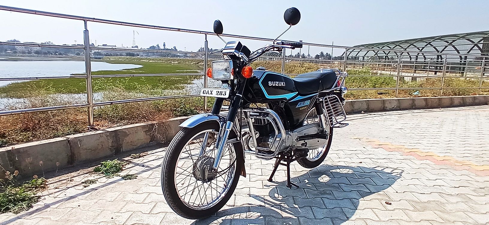 Suzuki AX 100—A Rare Japanese Find!