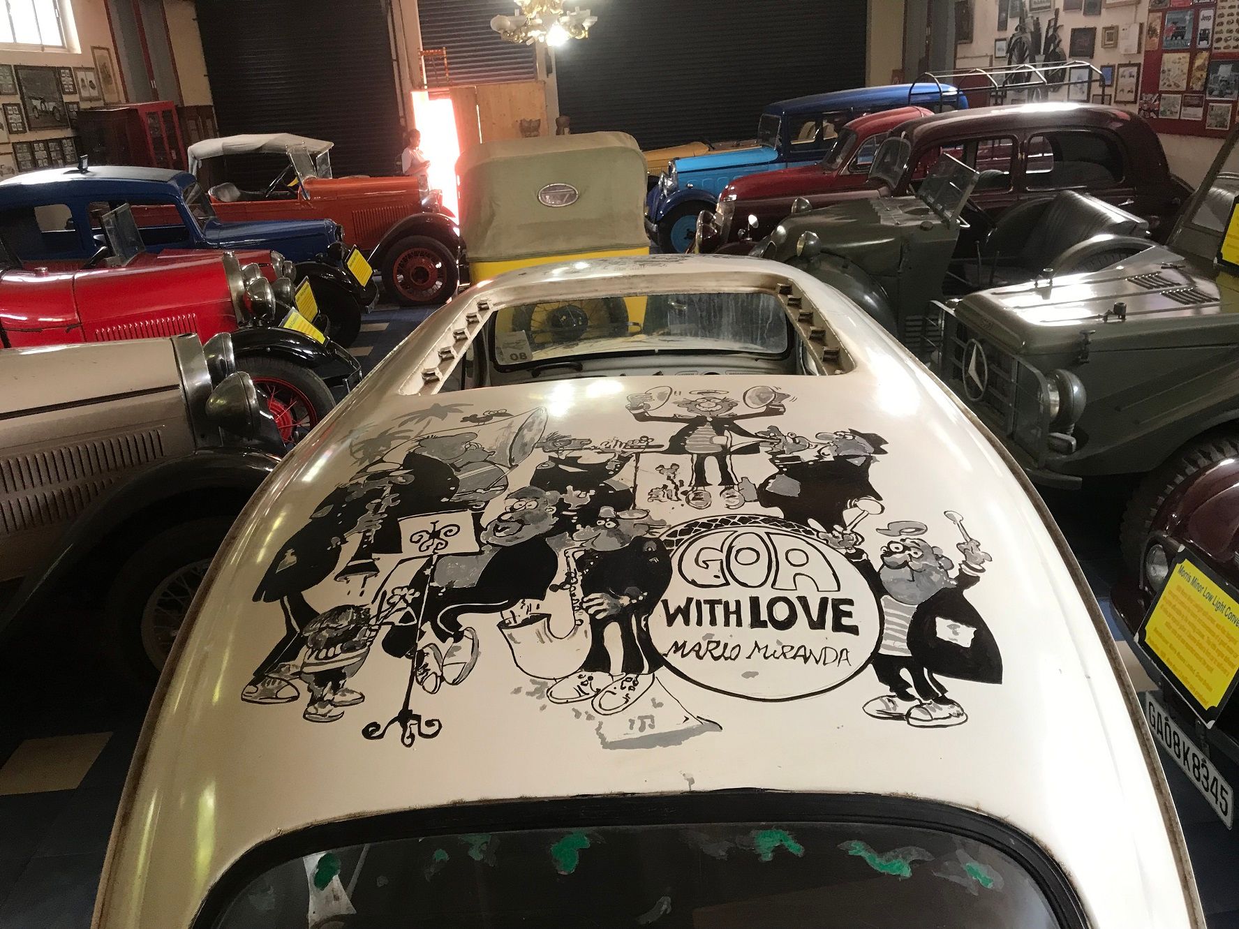 Ashvek Car Museum_Mario Miranda_Volkswagen Beetle_09